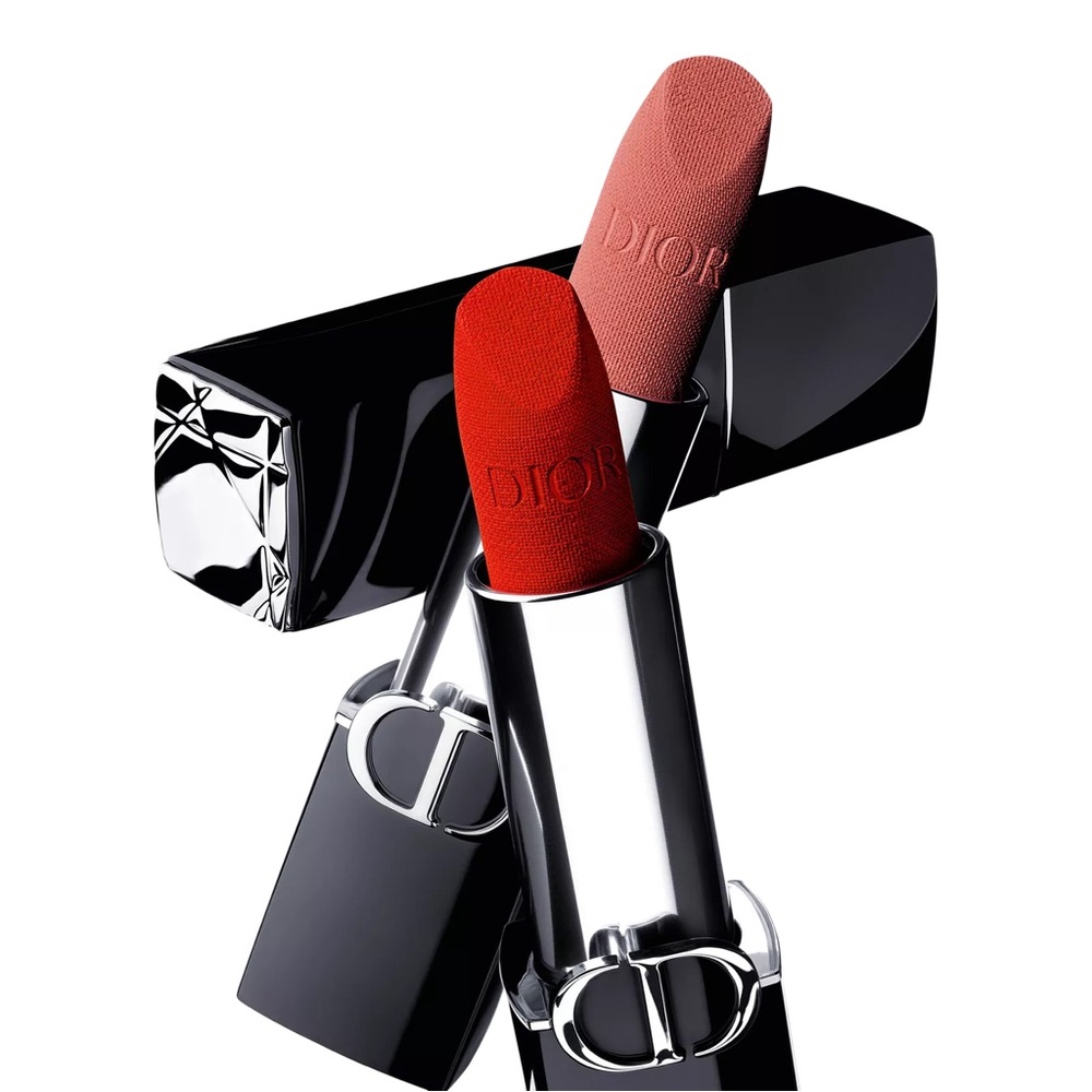 Retails:$50 Dior Rouge Lipstick Multiple Shades & Finishes Refillable Case NWOB
